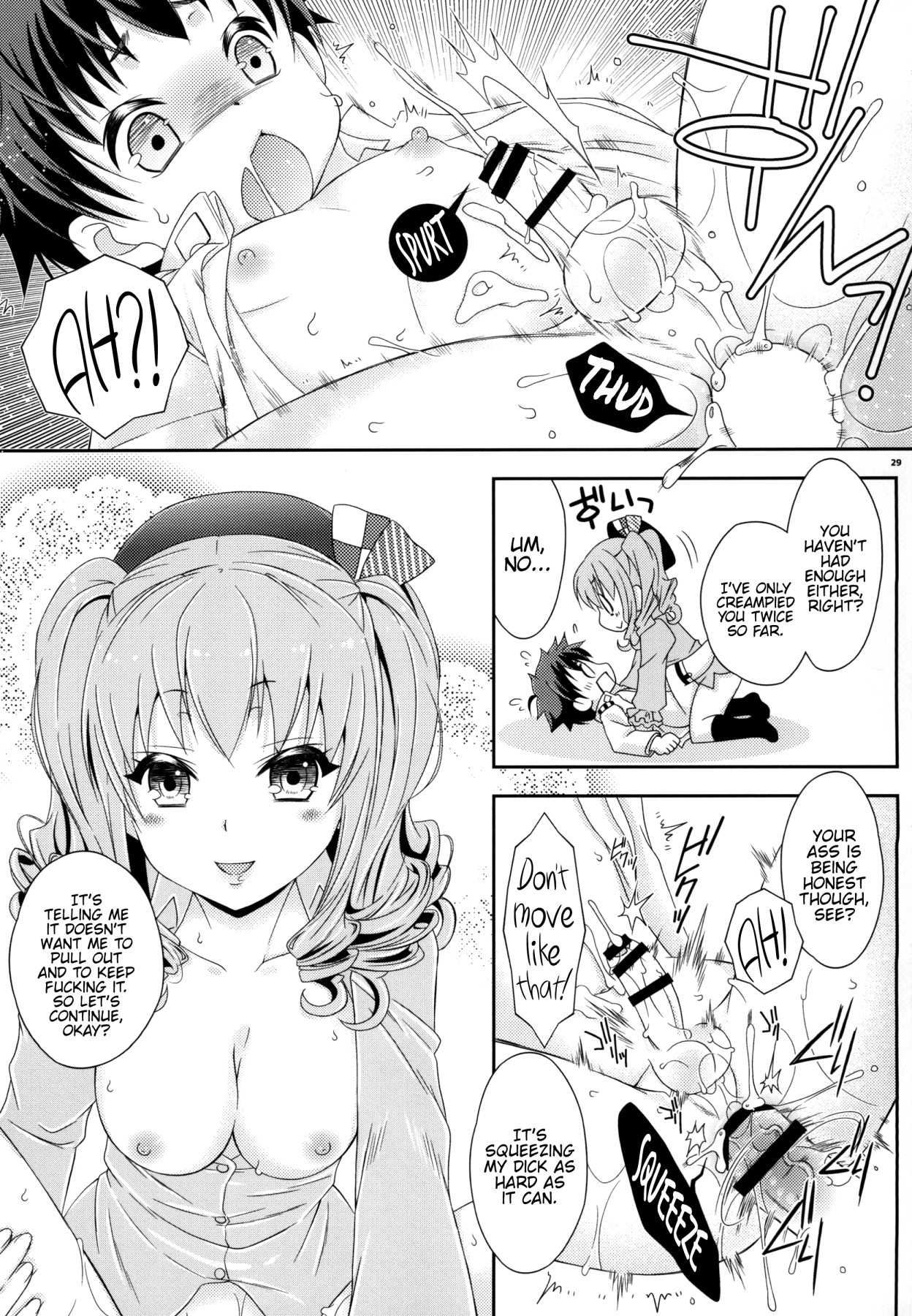 Hentai Manga Comic-Futanari Kashima-san And The Shota Admiral-Read-28